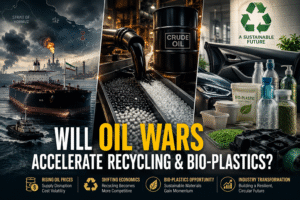 Will Oil Wars Trigger Recycling & Bio-Plastics Growth 2026 ?